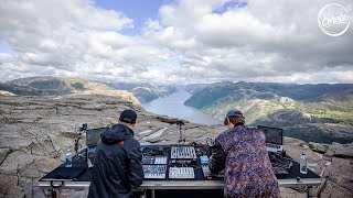 Einmusik b2b Jonas Saalbach live at Preikestolen in Norway for Cercle [upl. by Casmey]