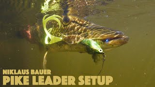 Leader for Pike flies  Howtoguide ft Niklaus Bauer [upl. by Malena]