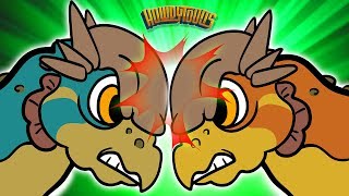 Pachycephalosaurus Song  Dinosaur Songs from Dinostory by Howdytoons S2E5 [upl. by Nnaycart]