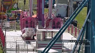 LIVE Setting up the Carnival Rides and Midway  Tuesday 81523 [upl. by Waring]