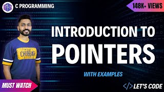 How Pointer Works Simplest Example  C Programming [upl. by Alleiram]