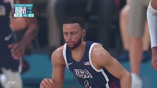 USA vs FRANCE FULL GAME HIGHLIGHTS  2024 Paris Basketball Olympic Games Highlights Today 2K24 [upl. by Bernadette]