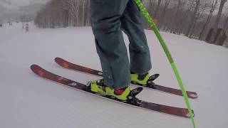 2018 Nordica Navigator 80  SkiEssentialscom Ski Test [upl. by Jilly12]