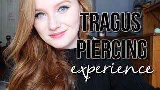 My Tragus Piercing Experience amp Tips [upl. by Angadreme]