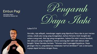 Pengaruh Daya Ilahi  Lukas 979 [upl. by Airdnaid676]