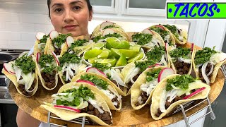 Tacos de Bistec  😯🍽👌 A comer sin verguenza [upl. by Nahgrom]