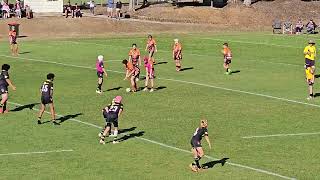 Helensvale Hornets U12 vs Southern Suburbs Toowoomba U12 Game 6 [upl. by Johnsson]