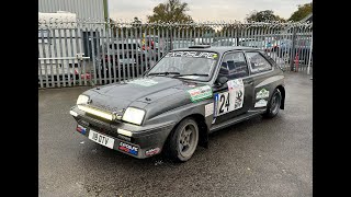 MGJ Circuit Rally Championship 2324 Round 1 Oulton Park  Stage 7 SampJ Motorsport Chevette HSR [upl. by Ydahs]