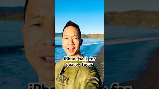 iPhone has hidden sounds Ambient sounds hack for peace amp focus iphone mentalhealth meditation [upl. by Martainn]