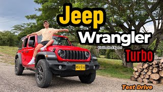 🔥 Jeep Wrangler Turbo  ⛰️ Un 4x4 de verdad ahora con nuevo corazón 💪🏻  Test Drive [upl. by Luane]