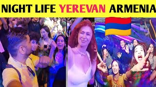 Night Life Yerevan Armenia  Best Place for Club night life Bars Dance club  Travel2long [upl. by Elatan]