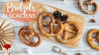 Recette  Les bretzels comme sur les marchés de Noël [upl. by Nirak]