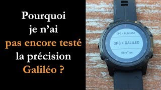 Précision montre GPS Galileo [upl. by Gnaig]