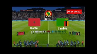 Maroc vs Zambie Live  Direct [upl. by Seda]