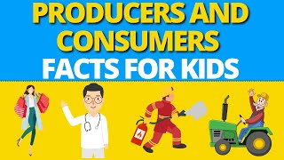 Producers and Consumers For Kids  Facts For Kids [upl. by Leiria]