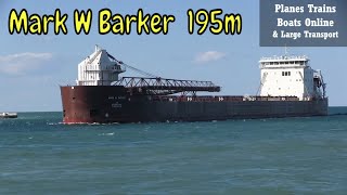 Mark W Barker 195m Ship In St Clair River At Bottom Of Lake Huron [upl. by Petigny]