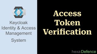 Keycloak Access Token Validation  Backend JWT Verification [upl. by Naanac684]