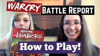 Warcry  Battle Report and How to Play Using the Starter Set [upl. by Ulu]