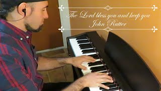 The lord bless you and keep  John Rutter Piano Accompaniment [upl. by Lirrehs]