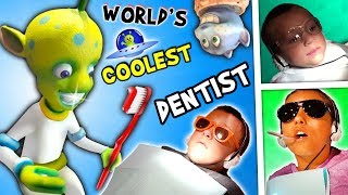 WORLDS COOLEST DENTIST Outer Space Cavities Search Stormy Tooth Wisdom FUNnel Family Vlog [upl. by Armalda]