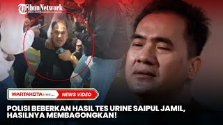 Polisi Beberkan Hasil Tes Urine Saipul Jamil Hasilnya Mengejutkan [upl. by Dadirac]