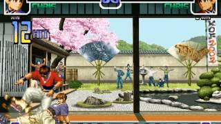 KOF 2002 PS2 CHRIS ORIGINAL COMBO [upl. by Inat]