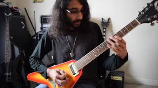 How Varg Plays Burzum  Ea Lord of the Depths  Guitar Riff Lesson [upl. by Ulrikaumeko]