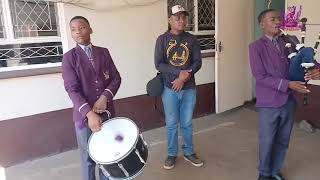 Zimbabwe National Anthem  Churchill Pipeband Friday Assembly [upl. by Akirat]