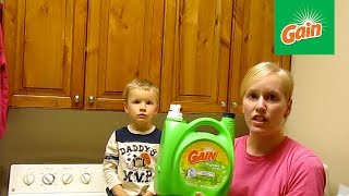 Original Liquid Laundry Detergent Consumer Review  Gain® [upl. by Kenti]