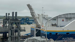 MV Alasuinu ramp test in Port aux Basques [upl. by Jeth]