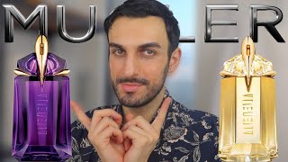 MUGLER Alien VS Alien Goddess Perfume COMPARISON amp REVIEW [upl. by Aicenet]