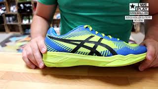 Review Handballschuhe 201718 asics VOLLEY ELITTE FF [upl. by Aicrag]