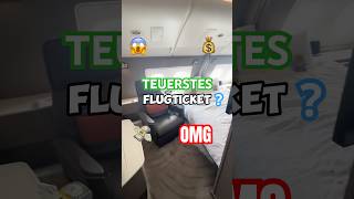 Das Teuerste Flugticket was es gibt😱 shorts luxury [upl. by Joanie947]