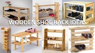 100 Wooden shoe rack ideas  Shoe Organizer Ideas [upl. by Annohsal]