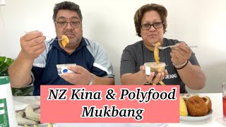 NZ KINA amp POLY FOOD MUKBANG Polytube [upl. by Ellezaj]