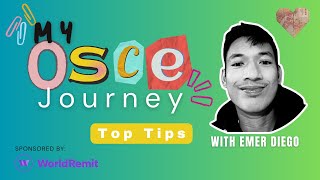 My OSCE Journey  Top tips with Emer Diego [upl. by Fritz]