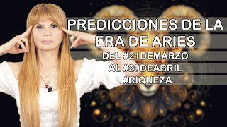 Predicciones de la Era de Aries 21deMarzo al día 20deAbril Mhonividente [upl. by Amahcen]