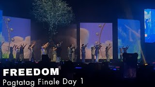 FREEDOM Day 1 FANCAM SB19 Pagtatag Finale [upl. by Natalina]