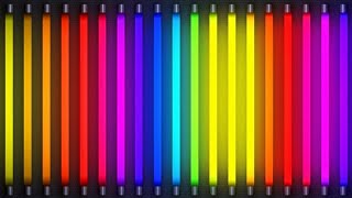 Flashing Colored Lights Colorful Fluorescent Lights Party Disco Neon Video Background [upl. by Mandal]