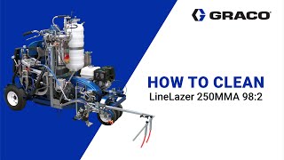 How to clean the LineLazer 250MMA 982 line marker [upl. by Ymled]