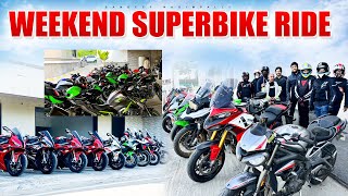 Weekend Superbike Ride  Motovlog   Sandeep Nadimpalli  Telugu [upl. by Auj]