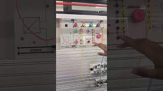 Rangkaian INDIRECT ACTUATION DOUBLE ACTING CYLINDER with 32 valve pilot operated [upl. by Nylecoj]