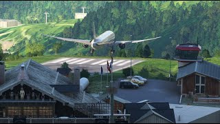 Normal flight out of Courchevel several people died [upl. by Lasonde]