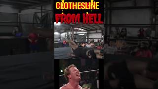 Insane Clothesline From Hell prowrestling prowrestler clothesline [upl. by Zuliram]