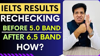 IELTS RESULTS RECHECKING  Before 50 Band After 65 Band By Asad Yaqub [upl. by Chilson]