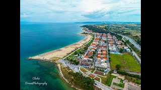 Nea Potidea Halkidiki  Greece  4K  DJI Mini 3 Pro [upl. by Llennod]