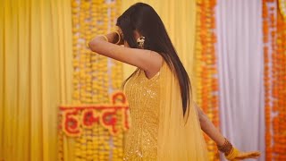 Haldi Dance Performance by Brides Team  Radha  Deewangi  Tumse Milke Dil Ka  Lucknow  2022 [upl. by Florri]