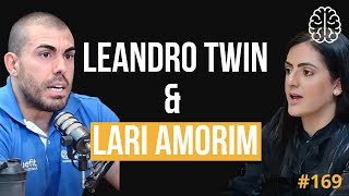 LEANDRO TWIN E LARI AMORIM  ENTRANDO NA MENTE PODCAST 169 [upl. by Namzzaj]