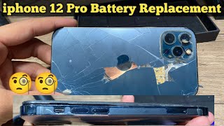 iphone 12 Pro Battery Replacement goodservicef [upl. by Dahsraf607]