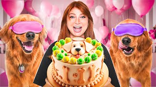 I Built My DOGS Their DREAM Birthday Party 🐶 [upl. by Jauch237]